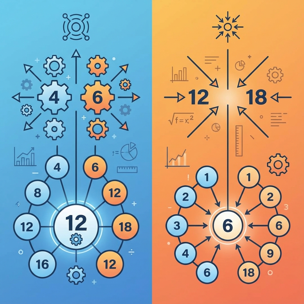 LCM vs GCD: Key Differences with Practical Examples
